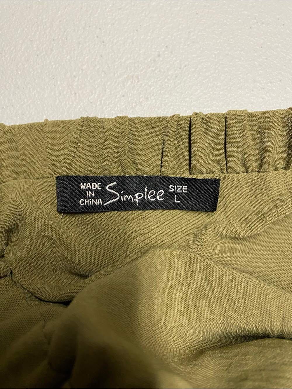 Simplee Apparel Olive Green Maxi Dress with Flutter Sleeves - Picture 11 of 11